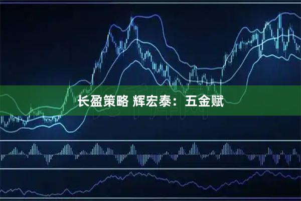 长盈策略 辉宏泰:五金赋